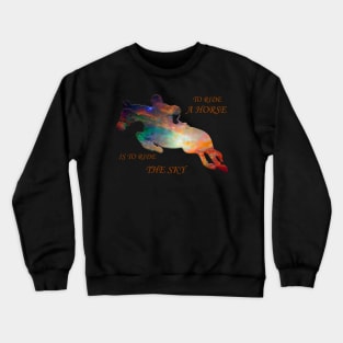 Jumping Horse Crewneck Sweatshirt